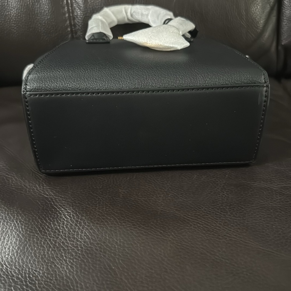 Micheal Kors Avril Extra-Small Leather and Suede Satchel - Picture 12 of 13